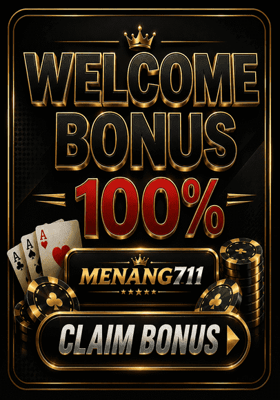 WELCOME BONUS 100%