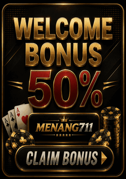 WELCOME BONUS 50%